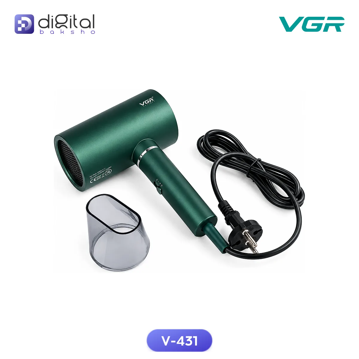 VGR V-431 Professional Hair Dryer with 1600-1800W