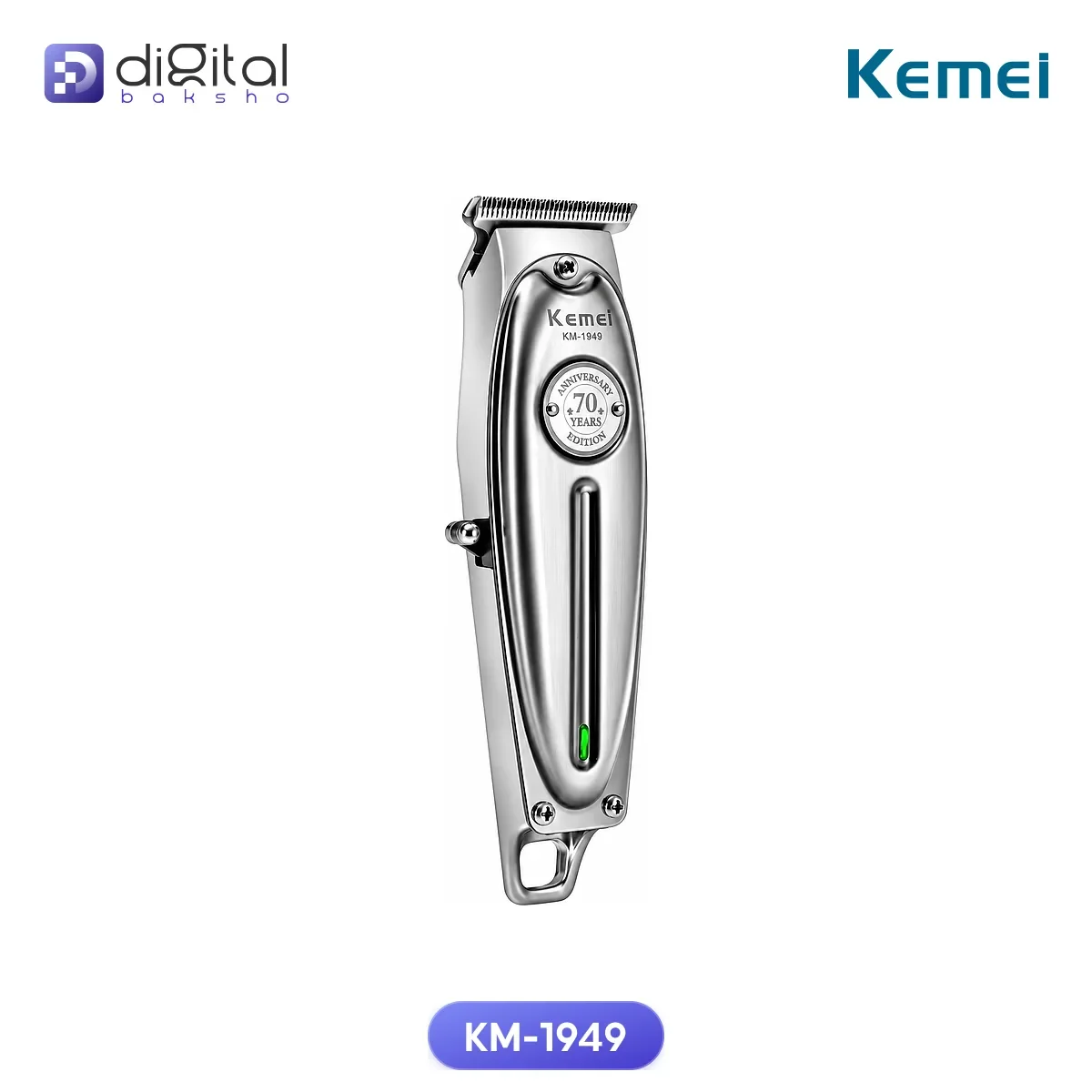 Kemei KM-1949 Hair and Beard Trimmer – Cordless Rechargeable Grooming Tool