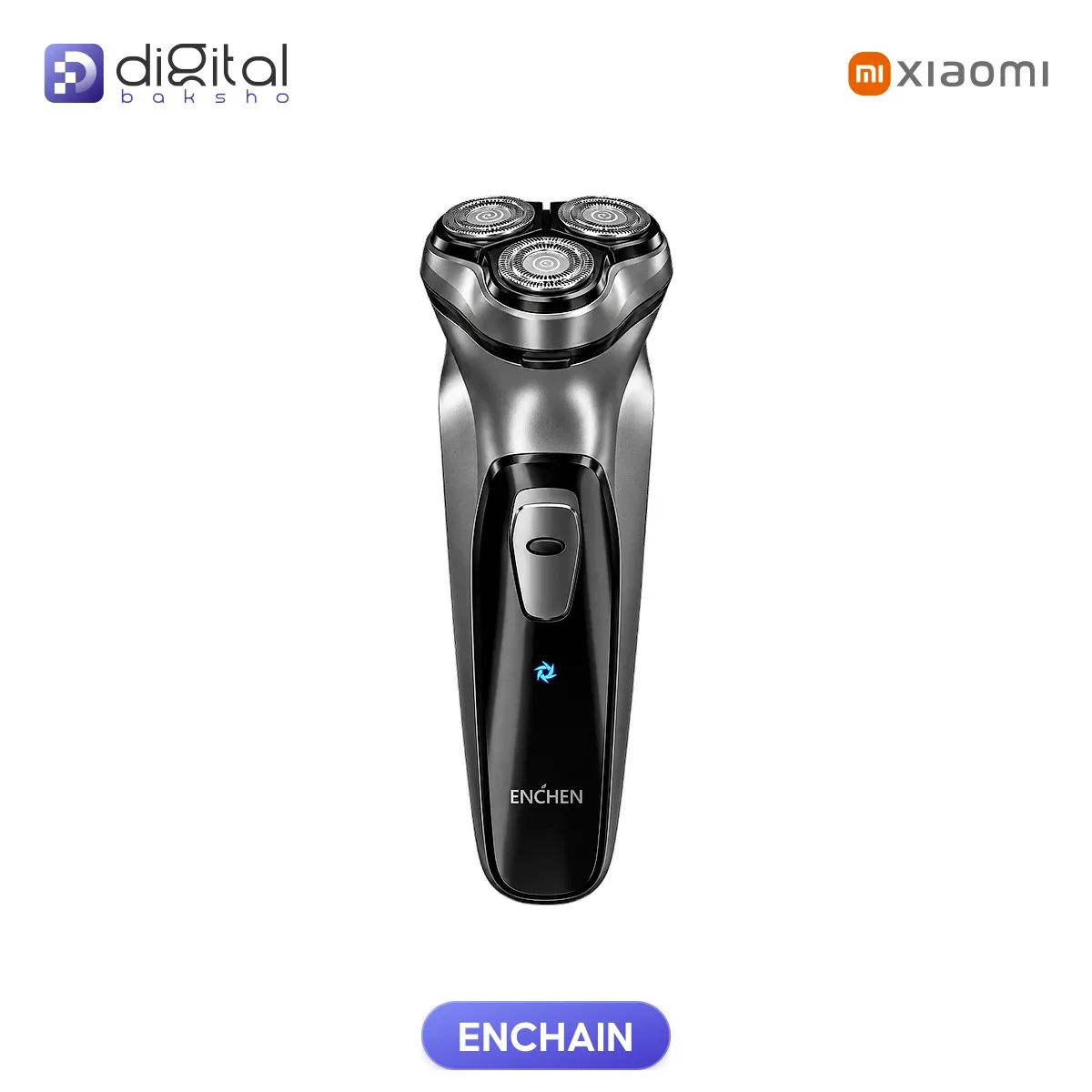 Xiaomi Enchain Blackstone 3D Electric Shaver – Triple Blade Cordless Grooming Kit