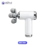 DH-780 Five-headed Fascia Gun with five massage heads, cordless Type-C charging, and 24W brushless motor, available at Digital Baksho Bangladesh.