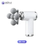 DH-780 Five-headed Fascia Gun with five massage heads, cordless design, and 24W brushless motor, available at Digital Baksho in Bangladesh.