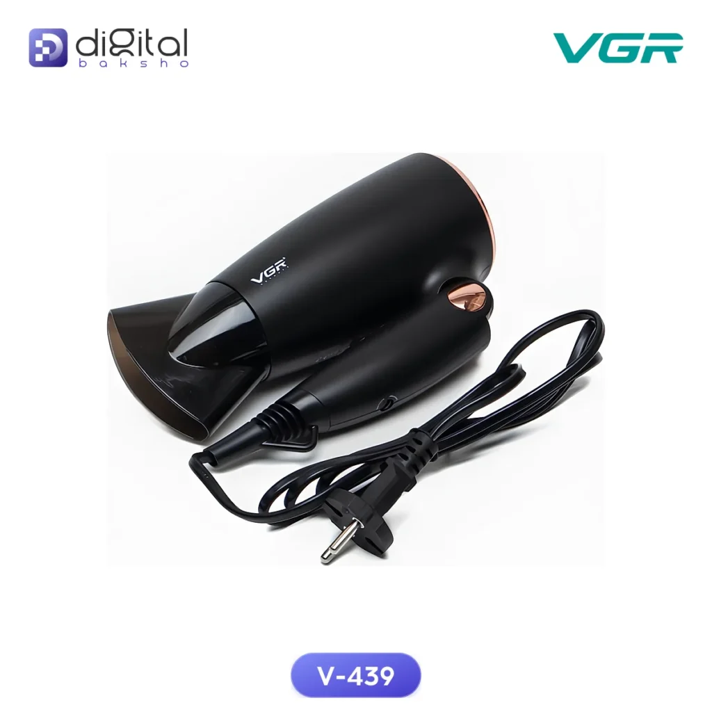 VGR V-439 Professional Foldable Hair Dryer 1600W